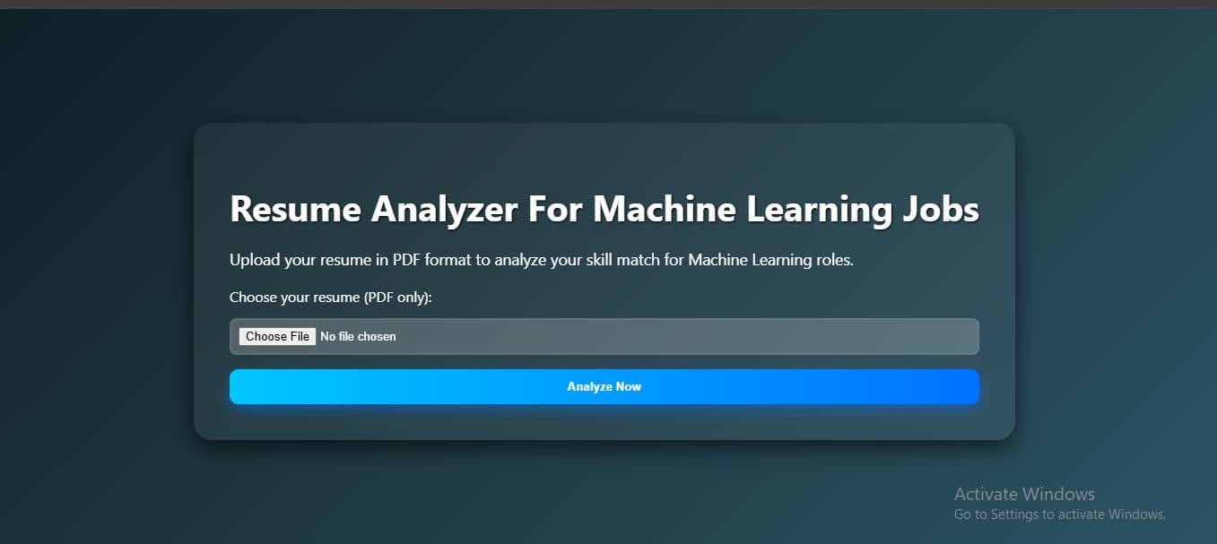 Resume Analyzer